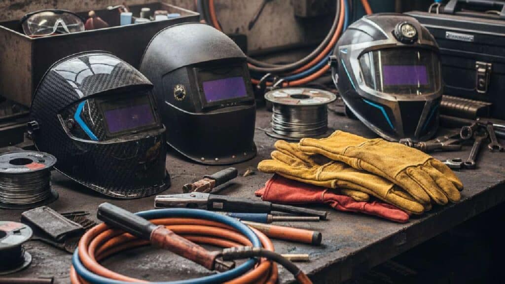 Guantes y accesorios de soldadura